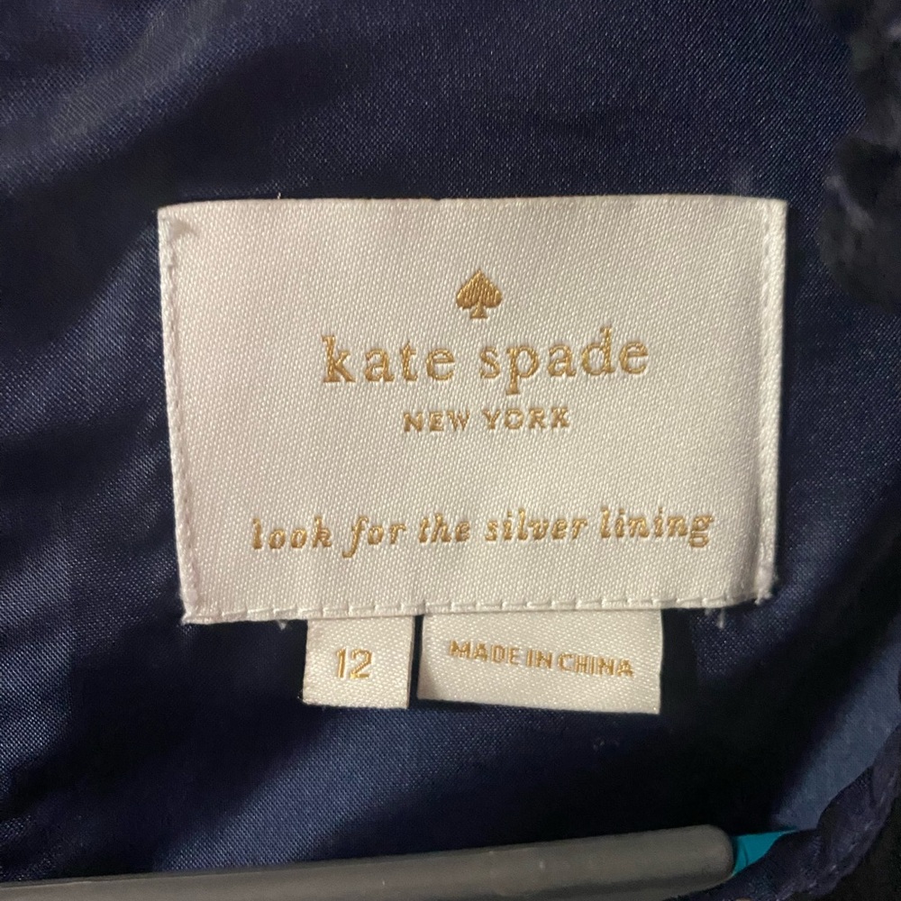 Kate Spade Blue Fit and Flare Dress - Picture 4 of 11